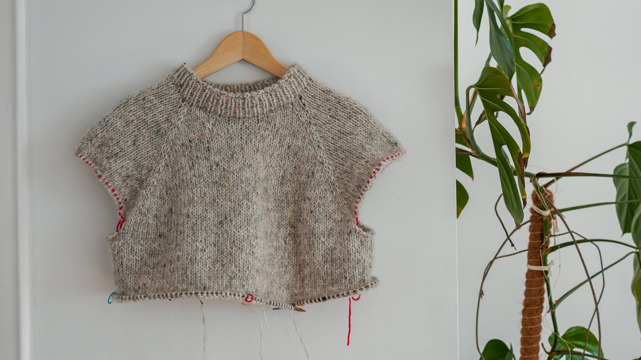 Raglan von oben stricken – Anleitung
