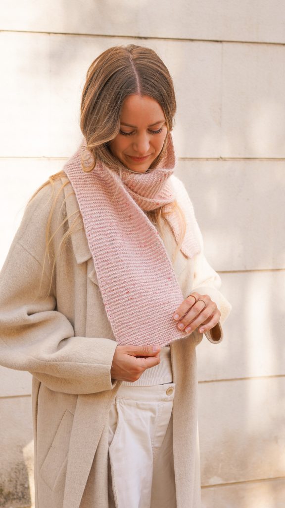 Anfänger Schal stricken 