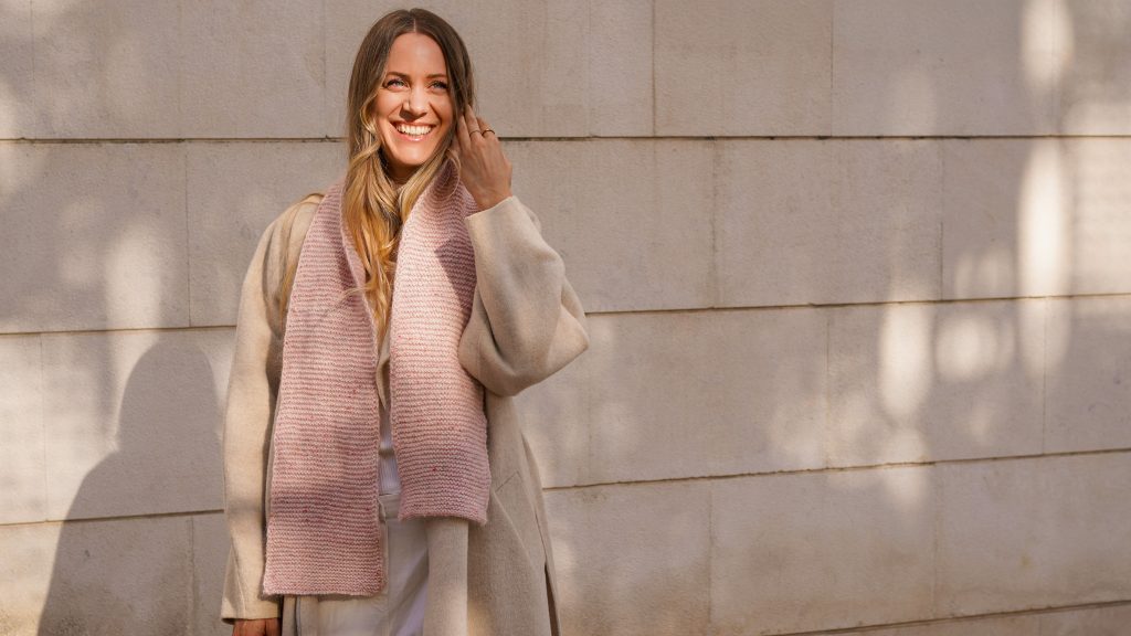 Anfänger Schal stricken