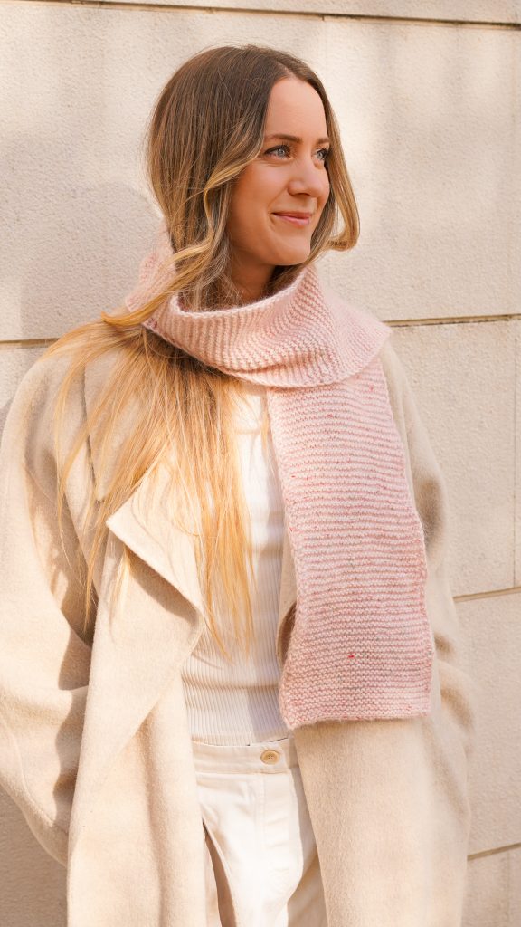 Anfänger Schal stricken