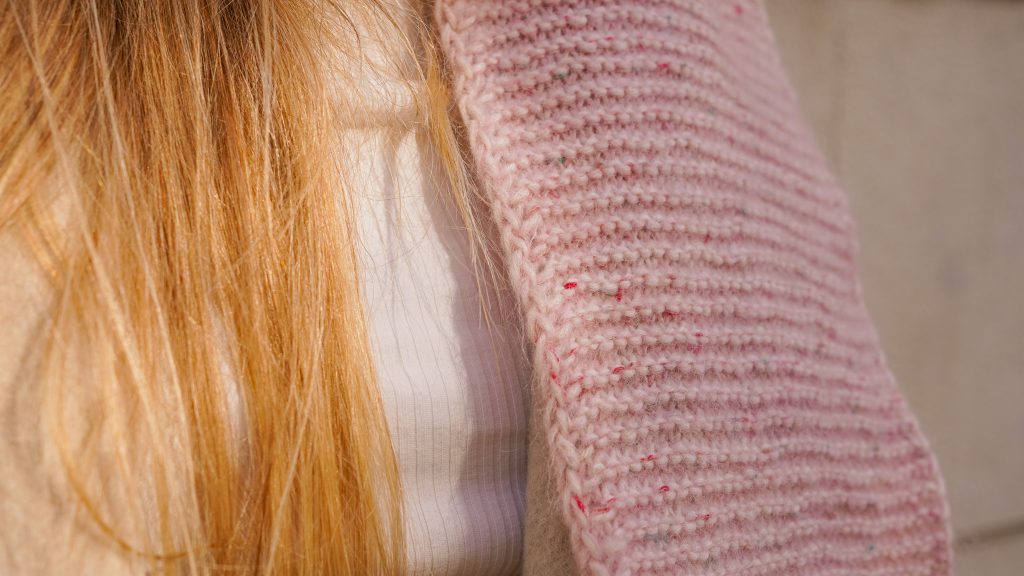 Anfänger Schal Randmaschen