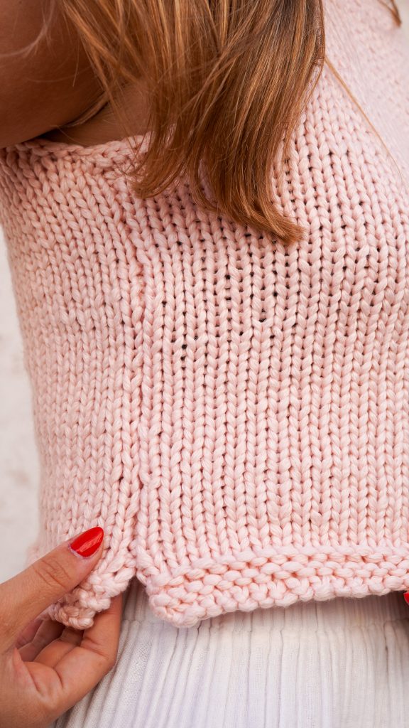 einfachstes Top der Welt stricken