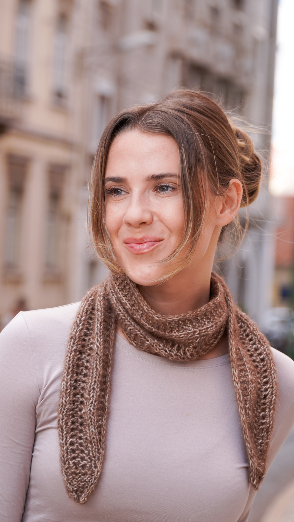 Ein-Knäuel-Projekt – Minischal stricken